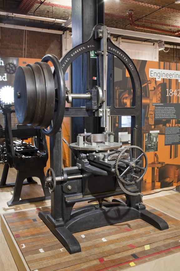 Slotting machine, made by Sharp Roberts and Co