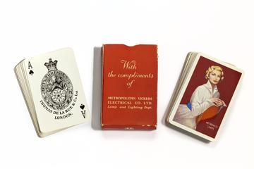 Metropolitan-Vickers playing cards
