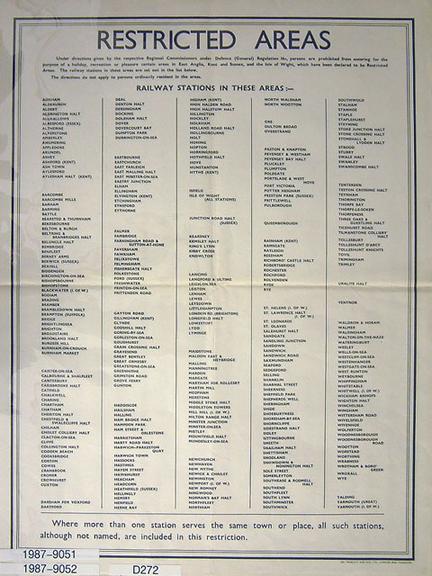 Restricted Areas (poster)