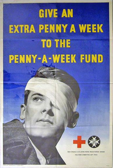 'Give an extra penny a week to the Penny-A-Week Fund.'