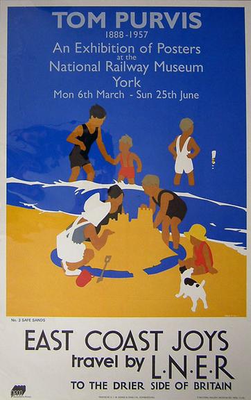 Tom Purvis Exhibition (poster)