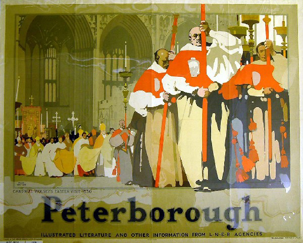 Peterborough cardinal wolsey's easter visit 1530 (poster)