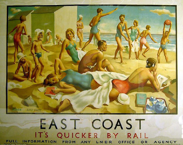 It's Quicker by Rail - East Coast