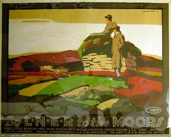 By LNER to the Moors (poster)