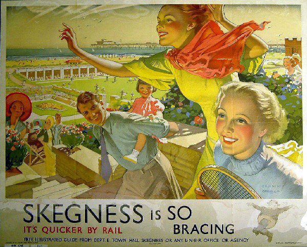 It's Quicker by Rail - Skegness is SO Bracing