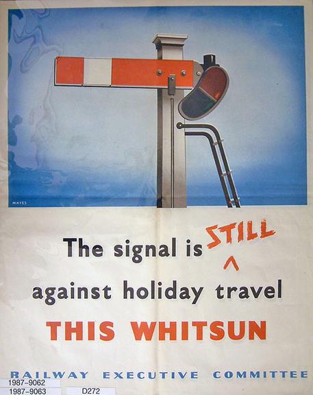 The Signal is Still Against Holiday Travel this Whitsun