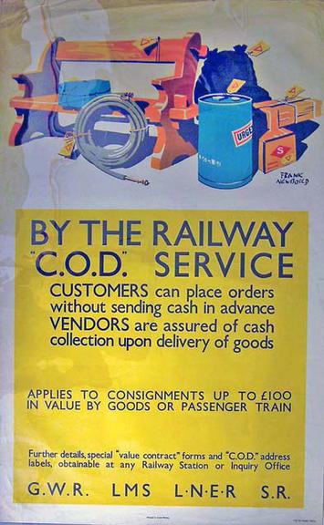 LNER/LMS/GWR/SR. COD Services (poster)