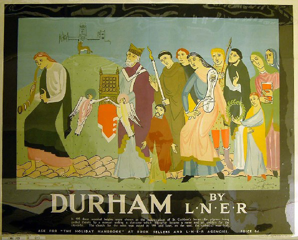 Durham by LNER (poster)