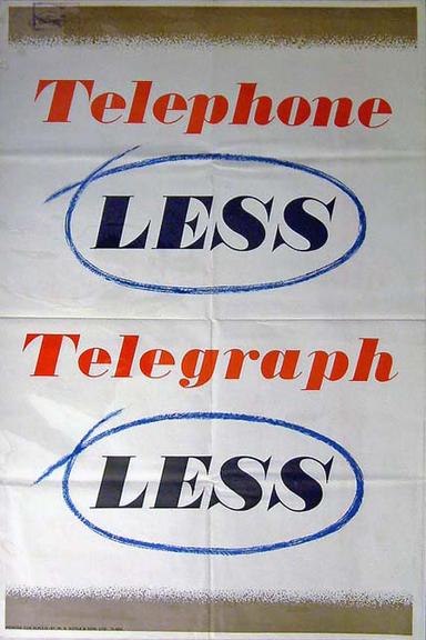 Telephone Less - Telegraph Less