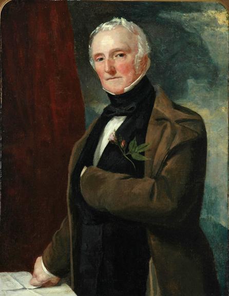 James Pyke, First Chief Accountant, Great Western Railway (1839-1854) (painting; oil painting; portrait)