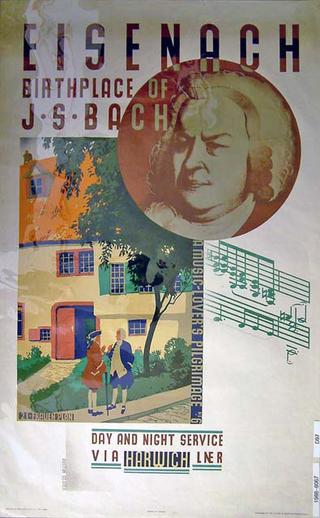 A Music-Lover's Pilgrimage No 6, Eisenach, Birthplace of J S Bach