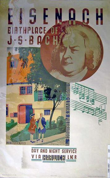 A Music-Lover's Pilgrimage No 6, Eisenach, Birthplace of J S Bach