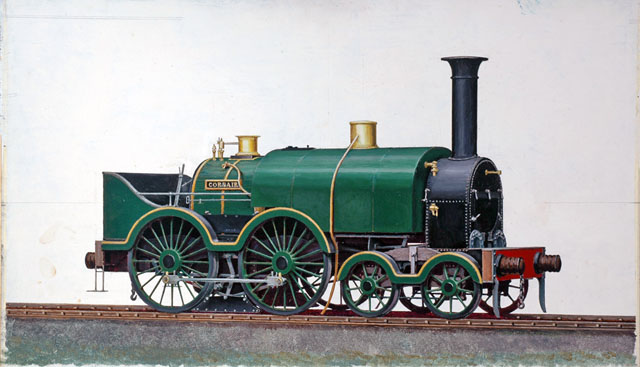 Great Western Railway 4-4-0 saddletank locomotive Corsair