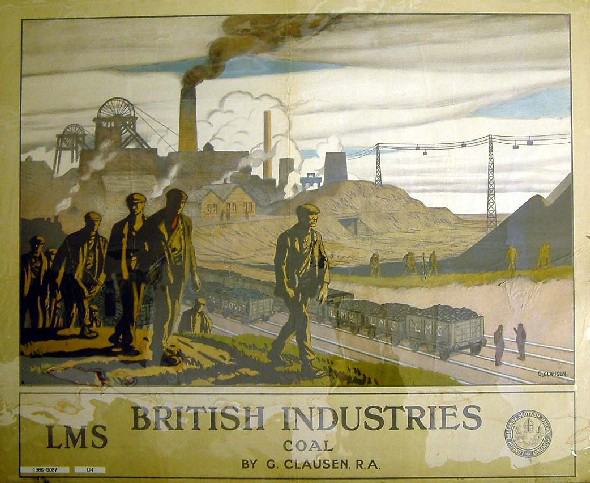 British Industries - Coal (poster)