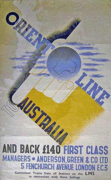 Orient Line to Australia (poster)