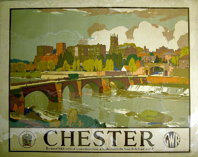 Great Western Railway poster chester