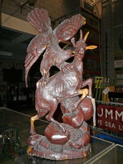 pontypridd station carving (carving)