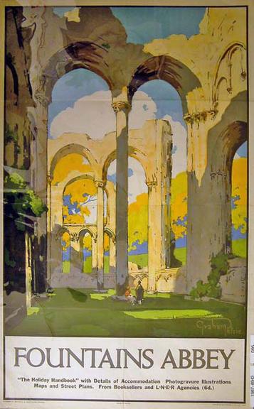 Fountains Abbey (poster)