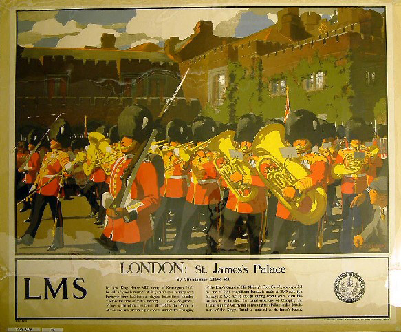 London, St James' Palace (poster)