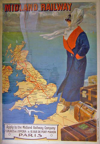 Paris poster, Midland Railway (poster)