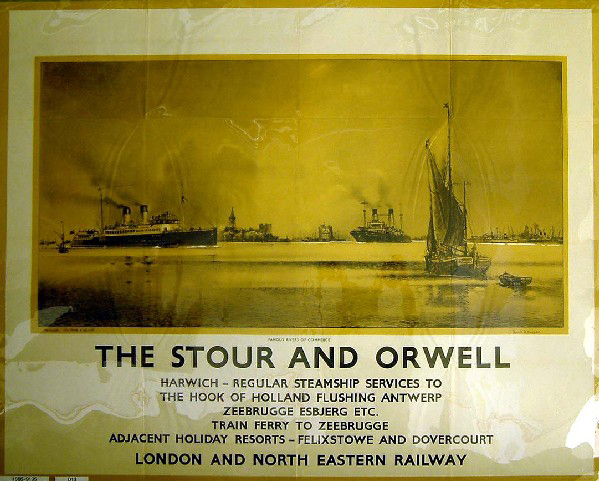 Famous Rivers of Commerce - The Stour and Orwell (poster)