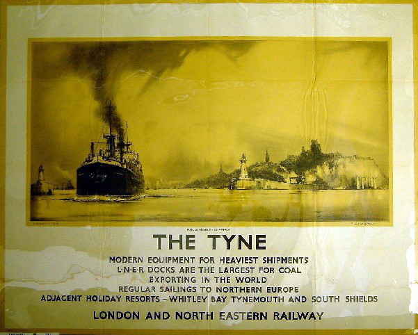 Famous Rivers of Commerce - The Tyne (poster)