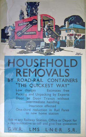 Household Removals by Road-Rail Containers, The Quickest Way