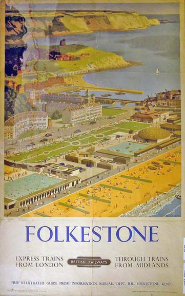 British Railways Poster, Folkestone (poster)