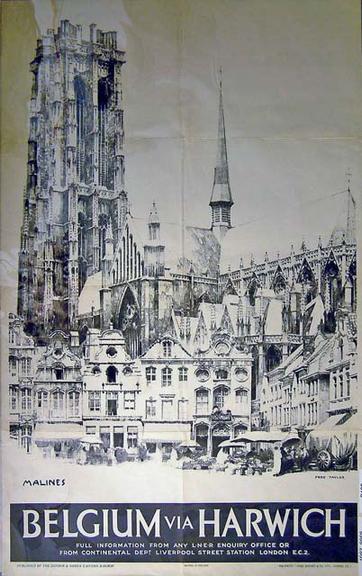 Belgium via Harwich