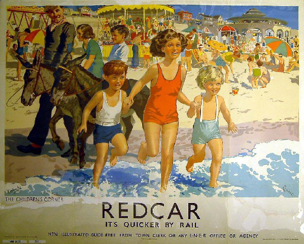 It's Quicker by Rail - Redcar - The Children's Corner