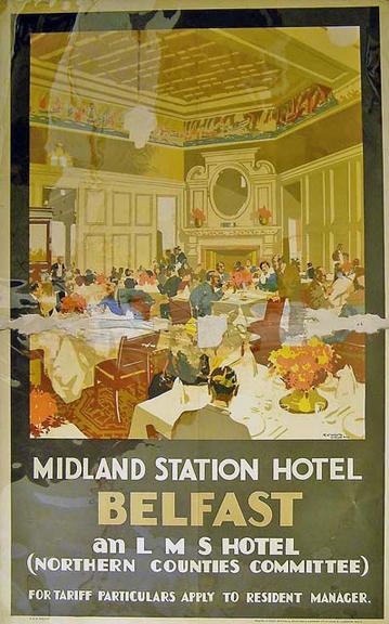 Midland Station Hotel Belfast (poster)