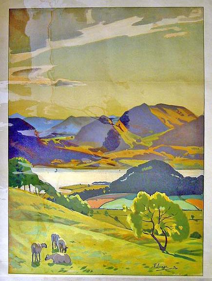 Derwentwater from Keswick Hill (poster)