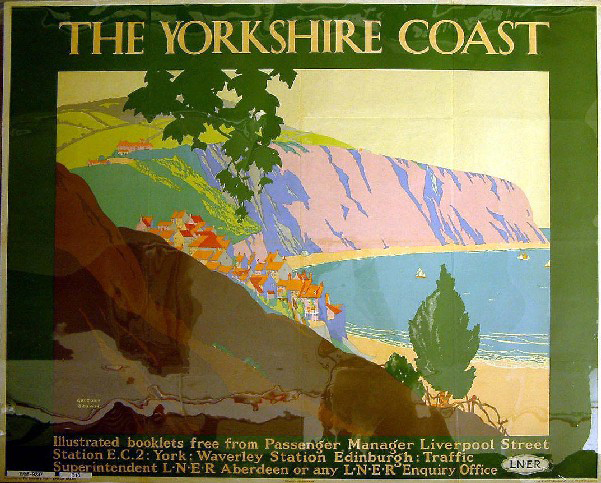 the yorkshire coast (poster)