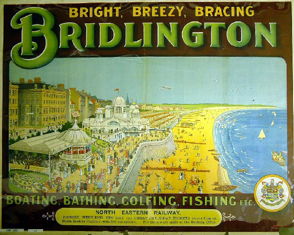 Bright, Breezy, Bracing Bridlington (poster)