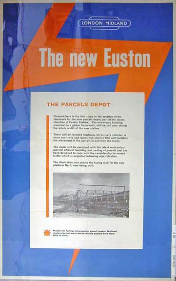 The New Euston - The Parcels Depot (poster)