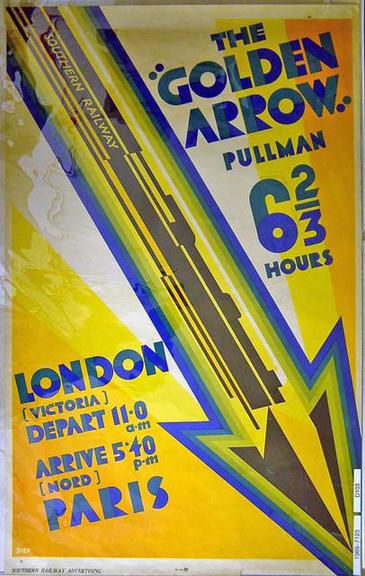 The "Golden Arrow" Pullman (poster)