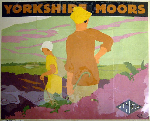 The Yorkshire Moors. (poster)