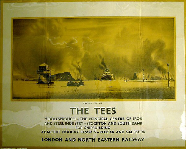 Famous Rivers of Commerce - The Tees (poster)