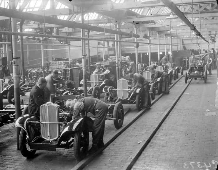 'The Manufacture of Triumph Cars at Triumph Works