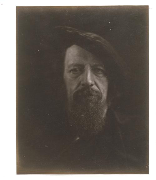 Alfred Tennyson, 1866
    A photgraphic portrait of Alfred