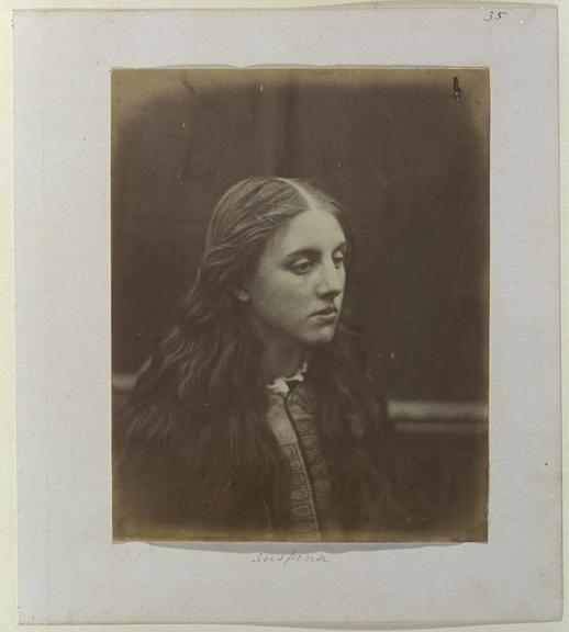 'Suspense', 1864
    A photographic study of Kate Dore