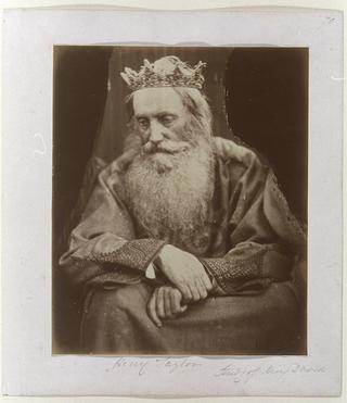 'Henry Taylor - Study of King David', about 1865