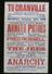 Music Hall Poster advertising Edison's Animated Pictures at The