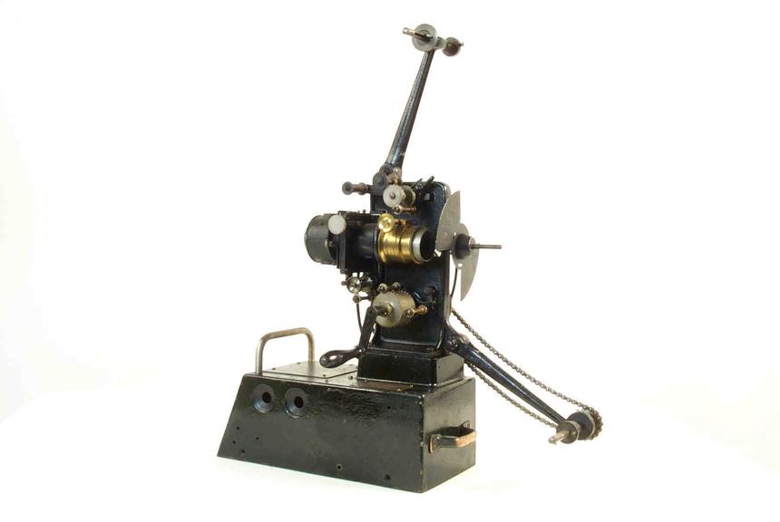 Butcher's Empire Cinematograph Model A. Projector mechanism for 35mm film