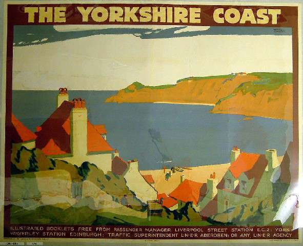 the yorkshire coast (poster)