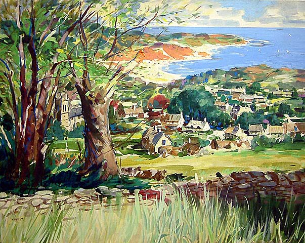 seaside village