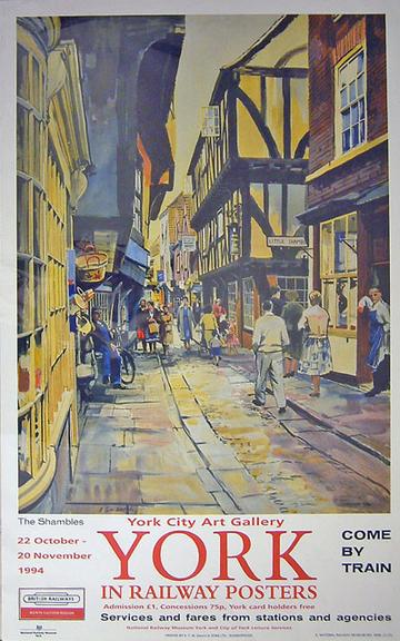 York in Railway Posters