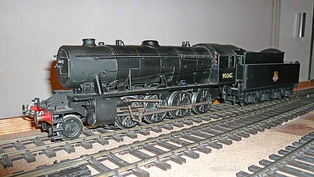 Model steam locomotive, 7mm scale