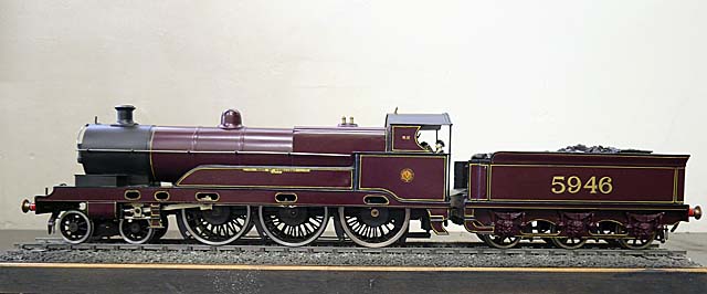 London & North Western Railway 4-6-0 'Duke of Connaught' (model steam locomotive)