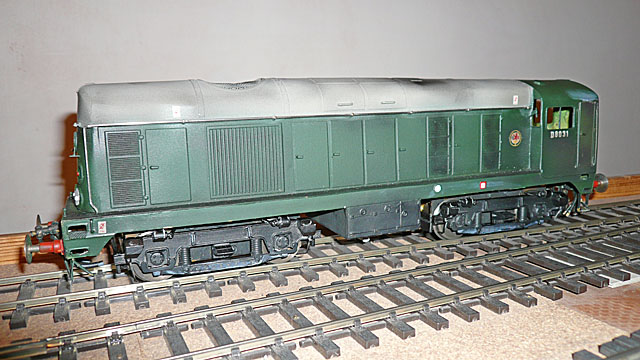 Class 20 model diesel-electric locomotive, D8031 (model diesel-electric locomotive)